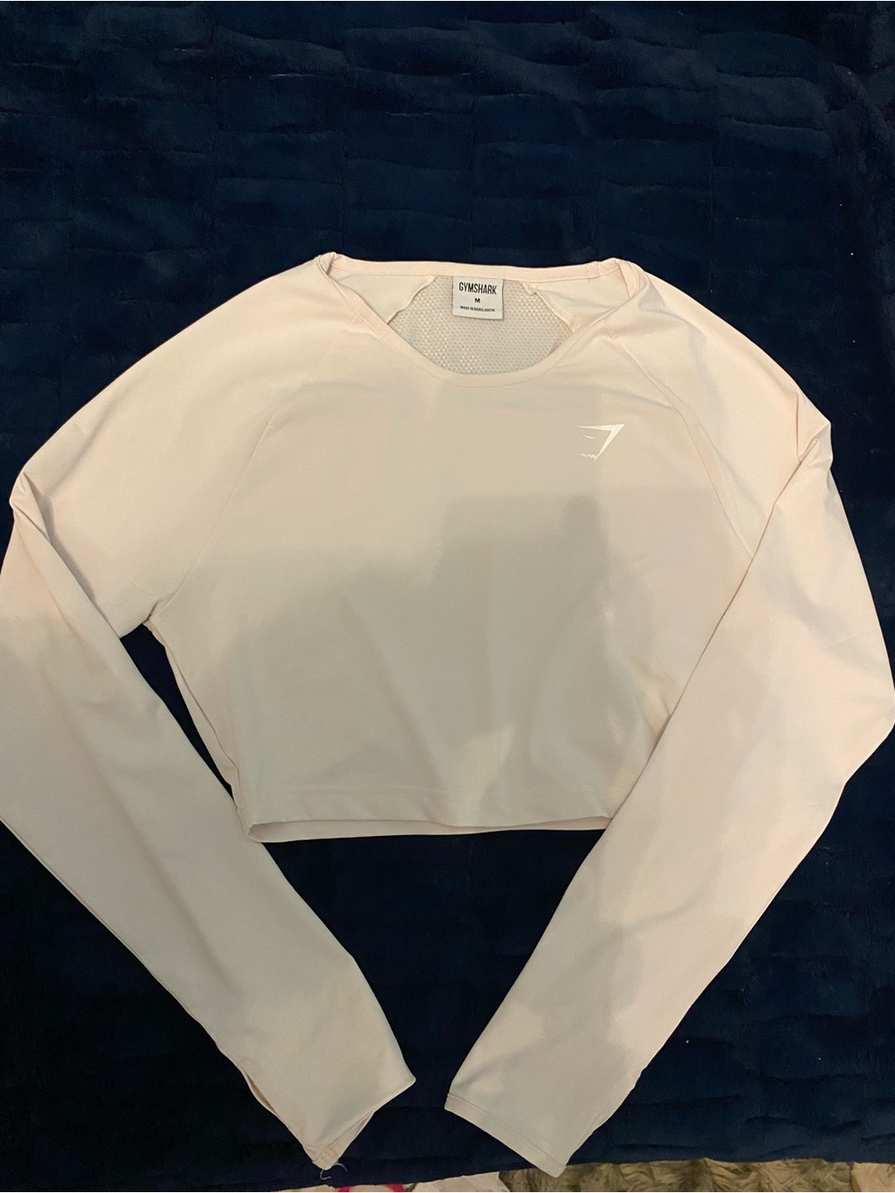 Gymshark Women's Long Sleeve Cropped Top - Cream